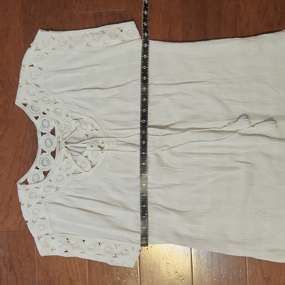 Max Studio Crinkle Cotton Tunic size L - Picture 4 of 5